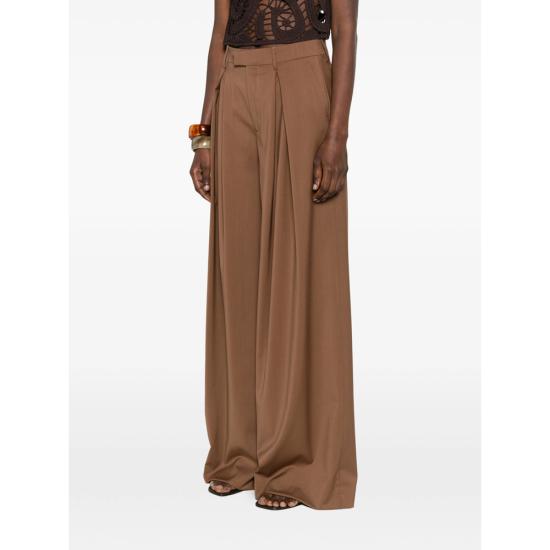 26SS 베르위치 팔라초 팬츠 ZG1456X NINA PLEAT TOBAC BROWN - BERWICH