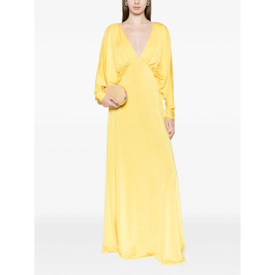 26SS 라쿠엘 디니즈 롱 원피스 5L03172 MUV0001 00193 YELLOW - RAQUEL DINIZ