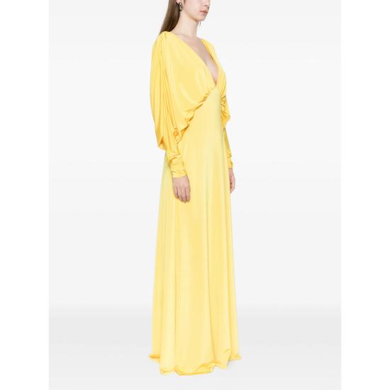 26SS 라쿠엘 디니즈 롱 원피스 5L03172 MUV0001 00193 YELLOW - RAQUEL DINIZ