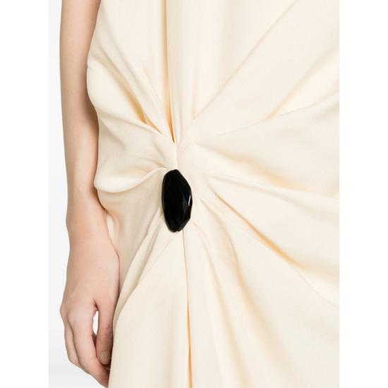 26SS 라쿠엘 디니즈 롱 원피스 5L03148 NUZ0001 00010 NEUTRALS - RAQUEL DINIZ