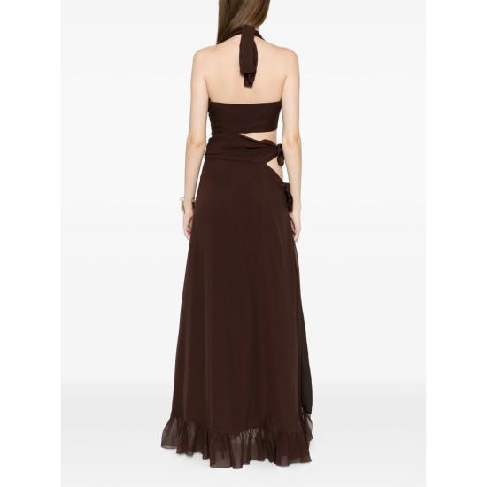 26SS 라쿠엘 디니즈 롱 원피스 5L03158 NUS0021 00870 BROWN - RAQUEL DINIZ