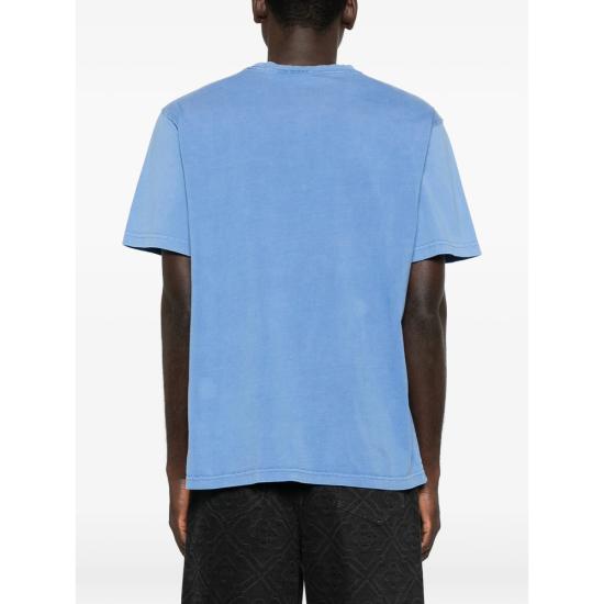 26SS 데일리 페이퍼 반팔 티셔츠 2610061 DIAS WASHE NAVY BLUE - DAILY PAPER