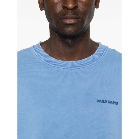 26SS 데일리 페이퍼 스웨터 2610056 DIAS WASHE NAVY BLUE - DAILY PAPER