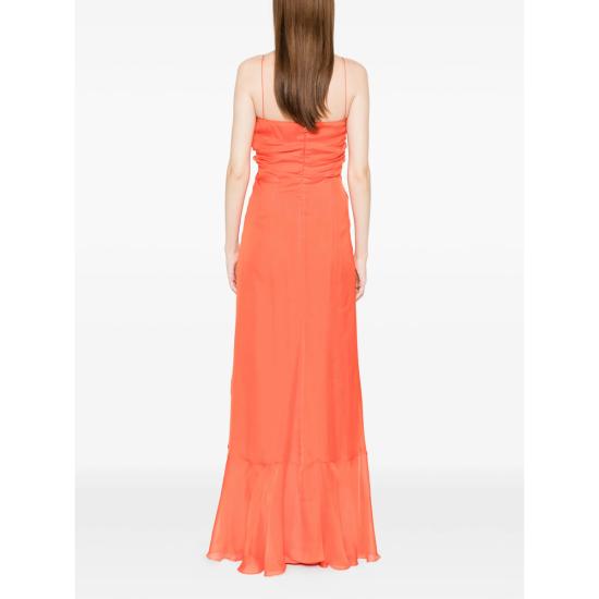 26SS 라쿠엘 디니즈 롱 원피스 5L03102 NUS0019 00280 ORANGE - RAQUEL DINIZ