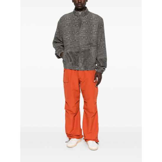 26SS 데일리 페이퍼 데님 자켓 2610002 DENIM SNAK DENIM GREY BLACK - DAILY PAPER