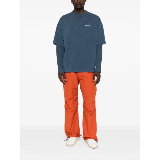 26SS 데일리 페이퍼 스웨터 2610007 LAYERDE LS DBLUE - DAILY PAPER