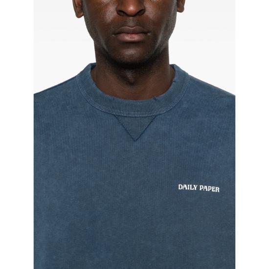 26SS 데일리 페이퍼 스웨터 2610007 LAYERDE LS DBLUE - DAILY PAPER