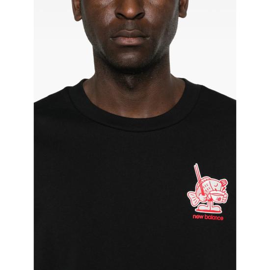 26SS 뉴발란스 반팔 티셔츠 MT61H51DBK BLACK - NEW BALANCE