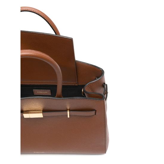 26SS 드멜리어 The Midi Hudson 미디 허드슨 토트백 D111 MIDI HUDSO TAN BROWN - DEMELLIER