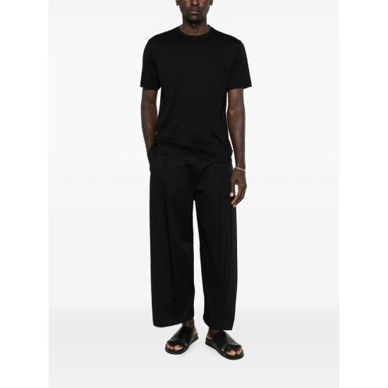 26SS 자노네 반팔 티셔츠 810324 ZQ317 Z0015 BLACK - ZANONE
