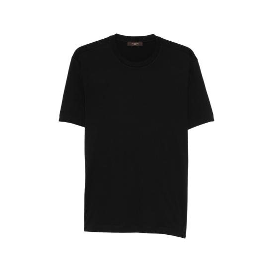 26SS 자노네 반팔 티셔츠 810324 ZQ317 Z0015 BLACK