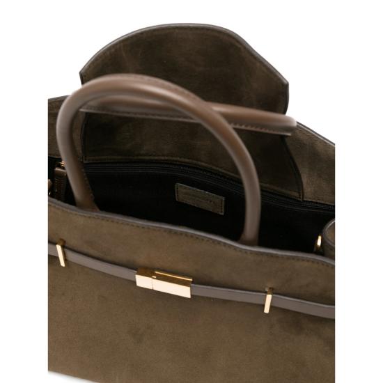 26SS 드멜리어 The Midi Hudson 미디 허드슨 토트백 D111 MIDI HUDSO HAZEL GREEN - DEMELLIER