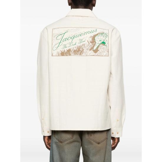26SS 자크뮈스 긴팔 셔츠 SHM00576 AW00731 110 NEUTRALS - JACQUEMUS