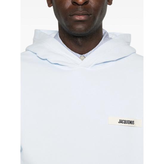 26SS 자크뮈스 그로그랭 후드 티셔츠 HOM00247 AJ00126 321 BLUE - JACQUEMUS