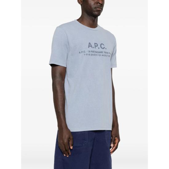 26SS 아페쎄 반팔 티셔츠 COHBS H26570 IAB BLUE - A.P.C.