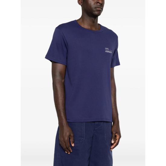 26SS 아페쎄 반팔 티셔츠 COHMW H26577 IAH BLUE - A.P.C.