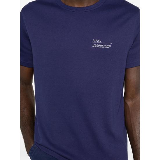 26SS 아페쎄 반팔 티셔츠 COHMW H26577 IAH BLUE - A.P.C.