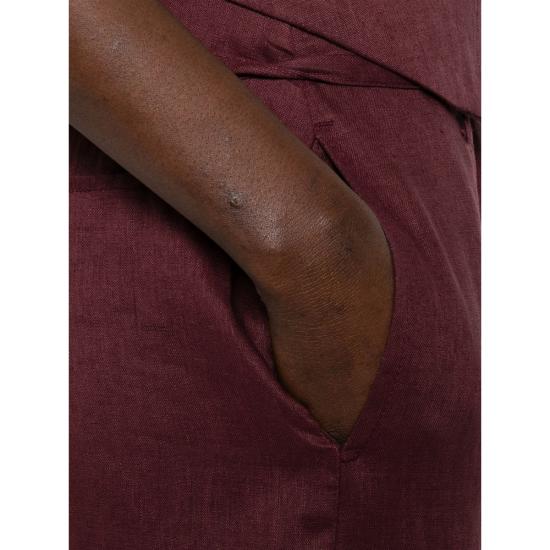 26SS JC 소피 스트레이트 팬츠 L3050 LOIRE MAROO RED - JC SOPHIE