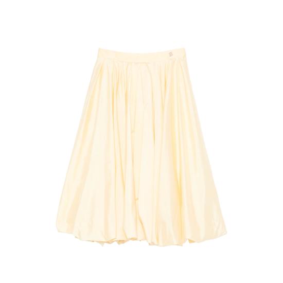26SS Curiel 롱 스커트 CSKCF109A YE YELLOW