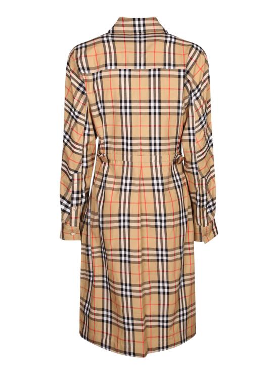 26SS 버버리 미디 원피스 8118880 B9368 Beige - BURBERRY