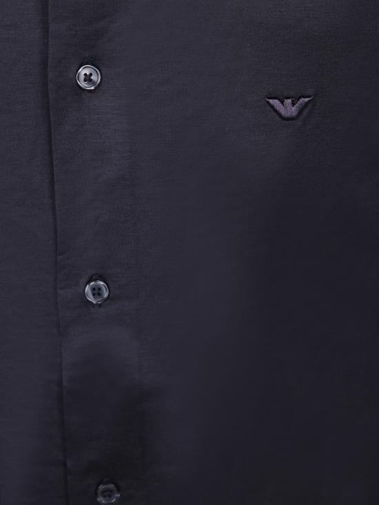 26SS 엠포리오 아르마니 긴팔 셔츠 EM004604 AF10017 UB118 Blue - EMPORIO ARMANI