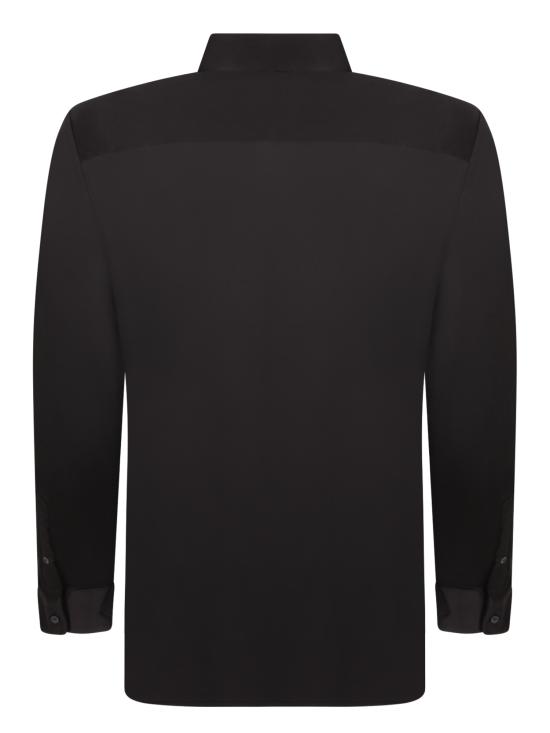 26SS 엠포리오 아르마니 긴팔 셔츠 EM004604 AF10017 UC001 Black - EMPORIO ARMANI