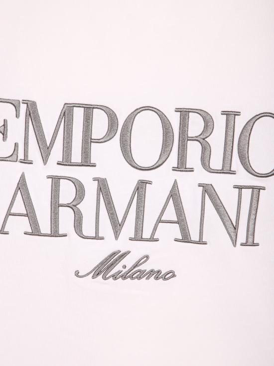 26SS 엠포리오 아르마니 반팔 티셔츠 EM005359 AF13715 U0003 White - EMPORIO ARMANI