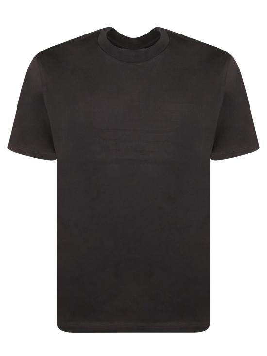 26SS 엠포리오 아르마니 반팔 티셔츠 EM004593 AF10762 FC301 Black