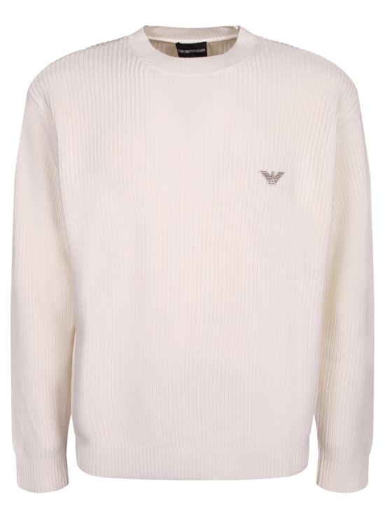 26SS 엠포리오 아르마니 스웨터 EM004615 AF24418 U0003 White