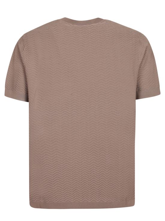 26SS 엠포리오 아르마니 반팔 티셔츠 EM004671 AF23759 U6183 Beige - EMPORIO ARMANI