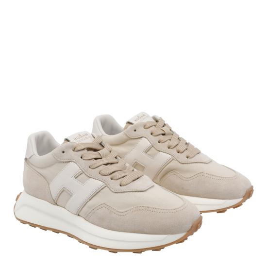 26SS 호간 스니커즈 HXW6410FZ40 UZA793Z Beige - HOGAN