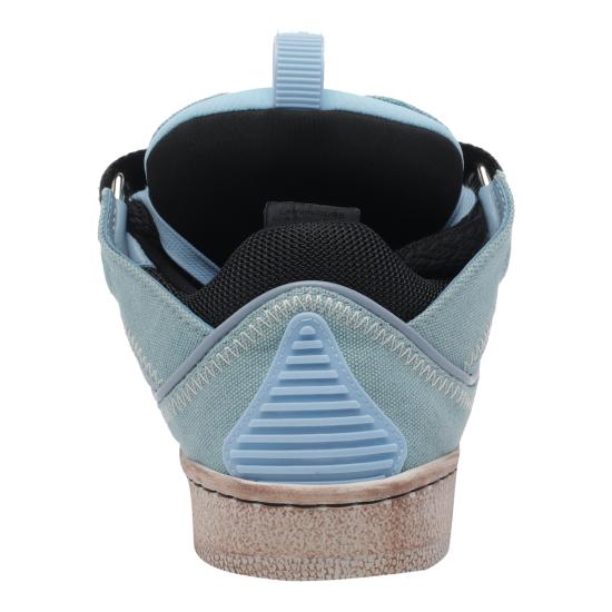 26SS 랑방 스니커즈 SKDK12 CANV20S3 Blue - LANVIN