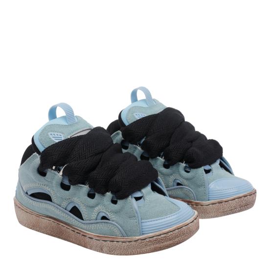 26SS 랑방 스니커즈 SKDK12 CANV20S3 Blue - LANVIN