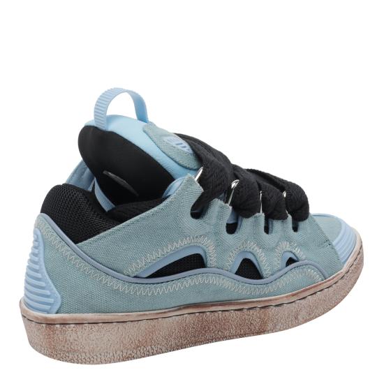 26SS 랑방 스니커즈 SKDK12 CANV20S3 Blue - LANVIN