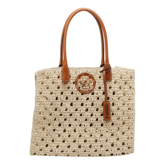 26SS 베르사체 토트백 1004741 1A169992KJ8V Beige