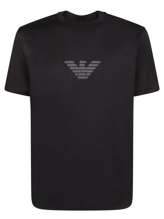 26SS 엠포리오 아르마니 반팔 티셔츠 EM004583 AF13669 MC539 Black