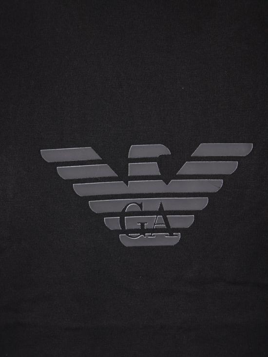 26SS 엠포리오 아르마니 반팔 티셔츠 EM004583 AF13669 MC539 Black - EMPORIO ARMANI