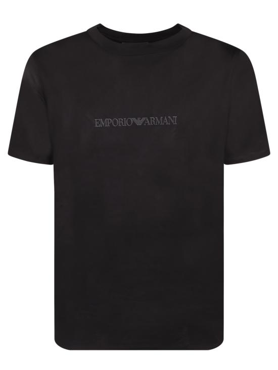 26SS 엠포리오 아르마니 반팔 티셔츠 EM004583 AF13669 MC540 Black