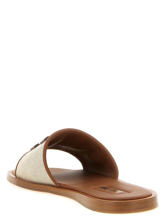 26SS 미우미우 샌들 5XX644F005Q1DF062F Brown - MIU MIU