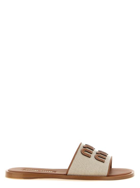 26SS 미우미우 샌들 5XX644F005Q1DF062F Brown