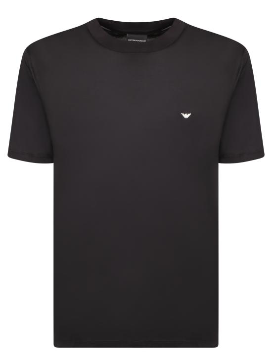 26SS 엠포리오 아르마니 반팔 티셔츠 EM004592 AF13747 UC001 Black