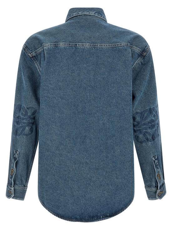 26SS 로에베 긴팔 셔츠 H526Y1DW275475 Blue - LOEWE