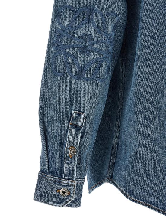 26SS 로에베 긴팔 셔츠 H526Y1DW275475 Blue - LOEWE