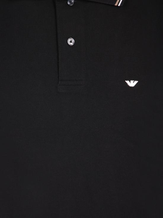 26SS 엠포리오 아르마니 폴로 티셔츠 EM004606 AF23090 UC001 Black - EMPORIO ARMANI