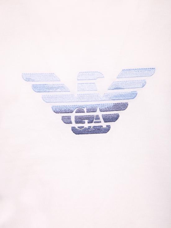 26SS 엠포리오 아르마니 반팔 티셔츠 EM005271 AF10017 U0003 White - EMPORIO ARMANI