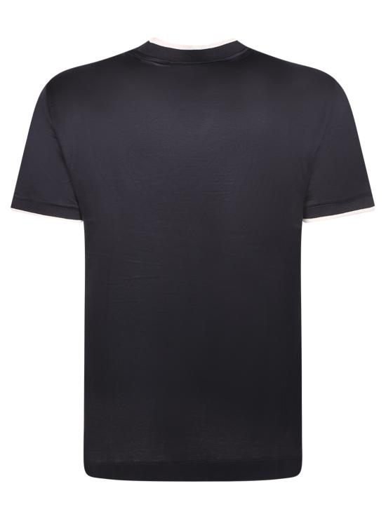 26SS 엠포리오 아르마니 반팔 티셔츠 EM005271 AF10017 UB118 Blue - EMPORIO ARMANI