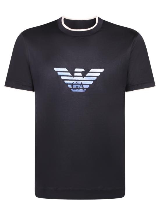 26SS 엠포리오 아르마니 반팔 티셔츠 EM005271 AF10017 UB118 Blue