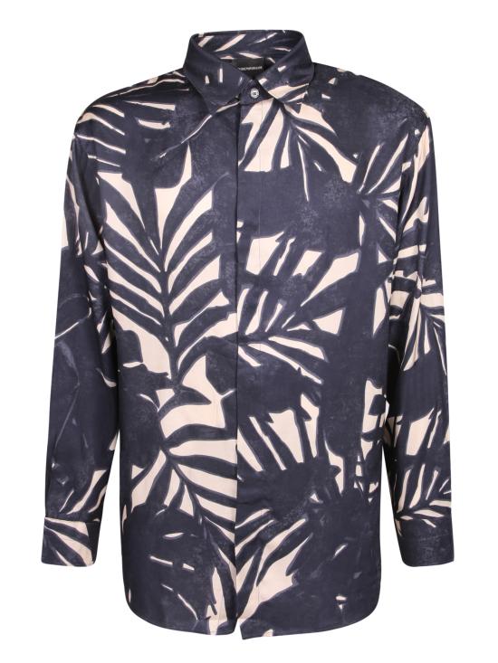 26SS 엠포리오 아르마니 긴팔 셔츠 EM005762 AF13285 F1047 Blue