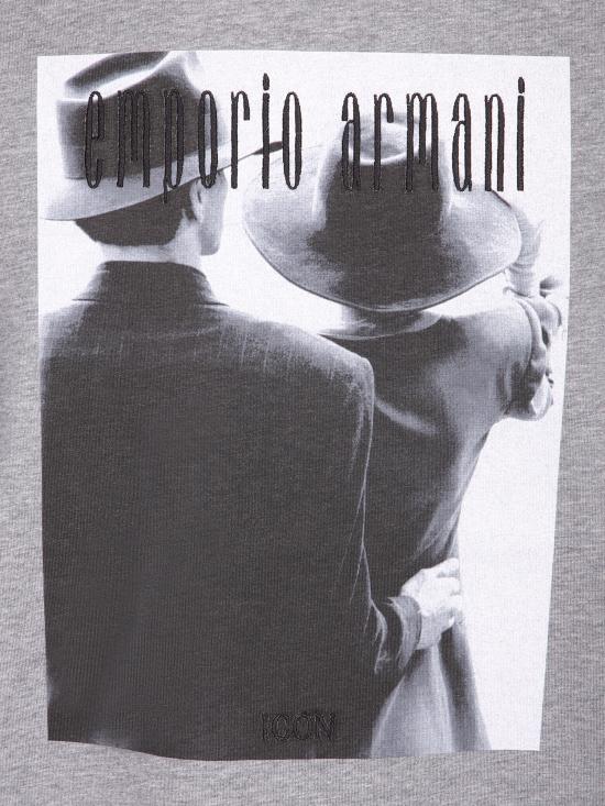 26SS 엠포리오 아르마니 반팔 티셔츠 EM004751 AF23082 F8044 Grey - EMPORIO ARMANI