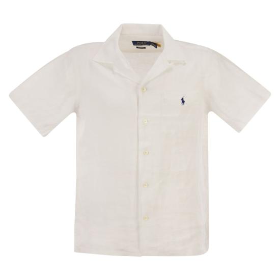 26SS 폴로 랄프로렌 반팔 셔츠 710966421 WHITE